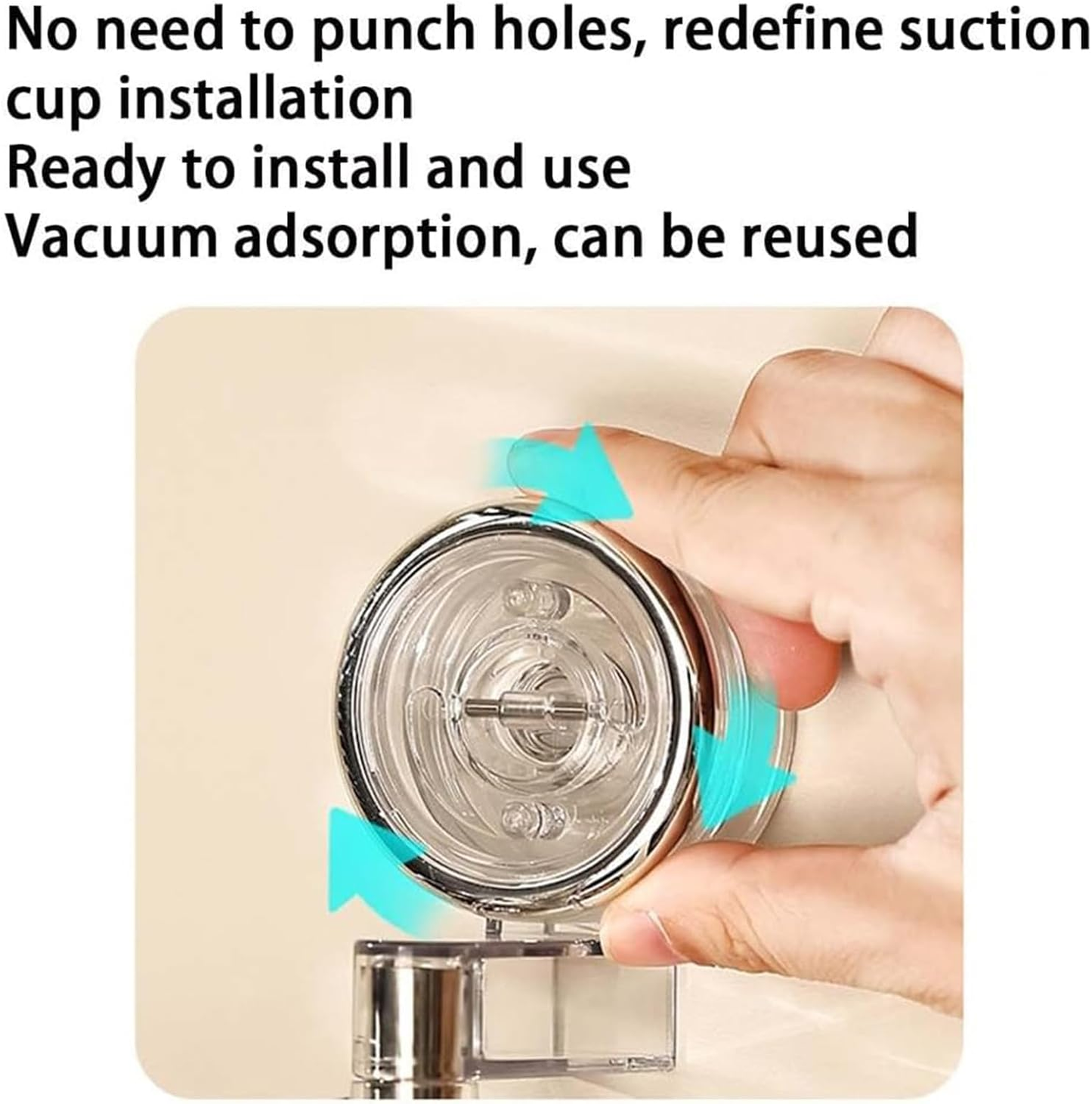 Suction Cup Rotating Organiser