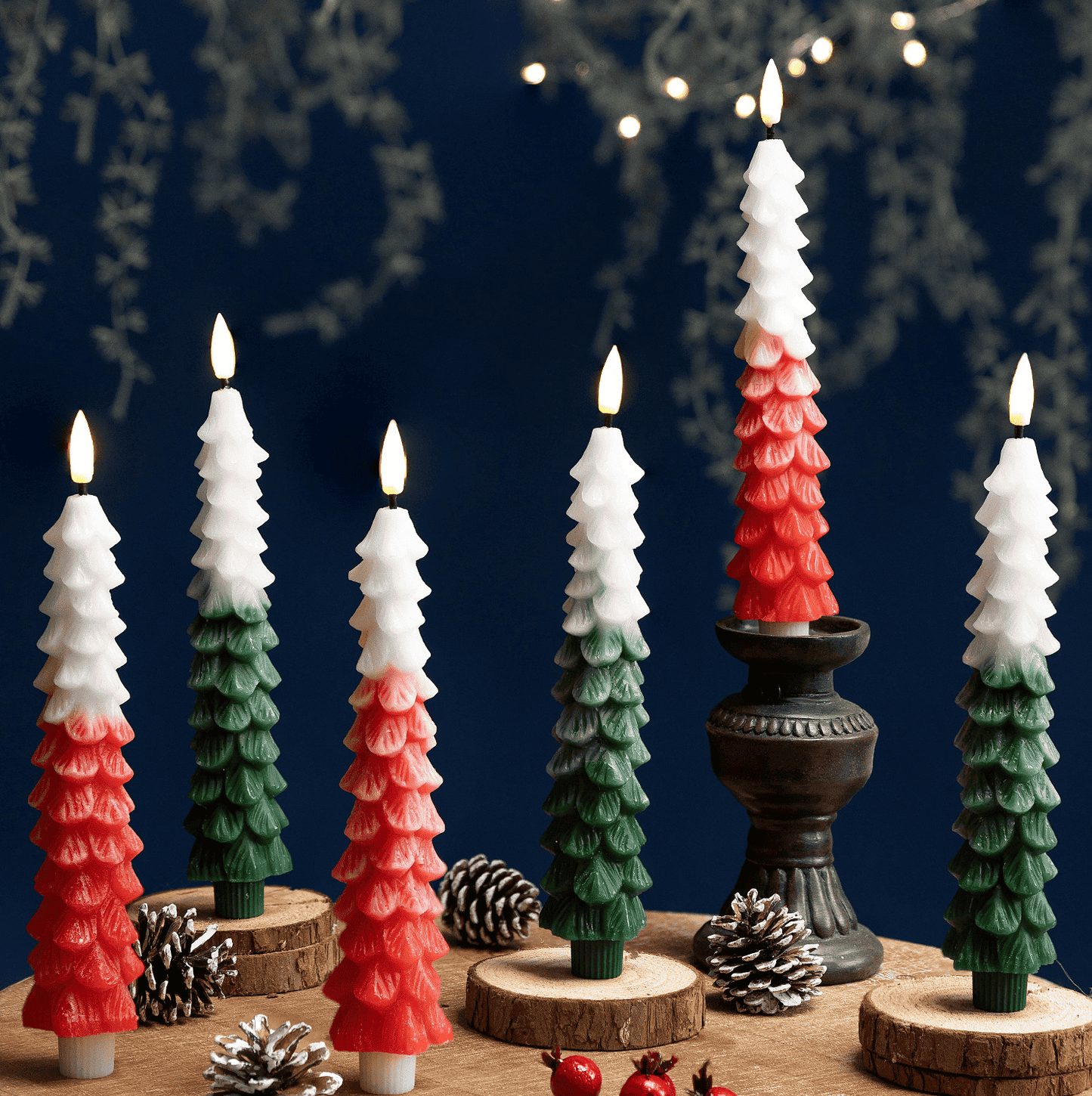 Xmas Promo 38% Off - Flamless Christmas Tree Candles
