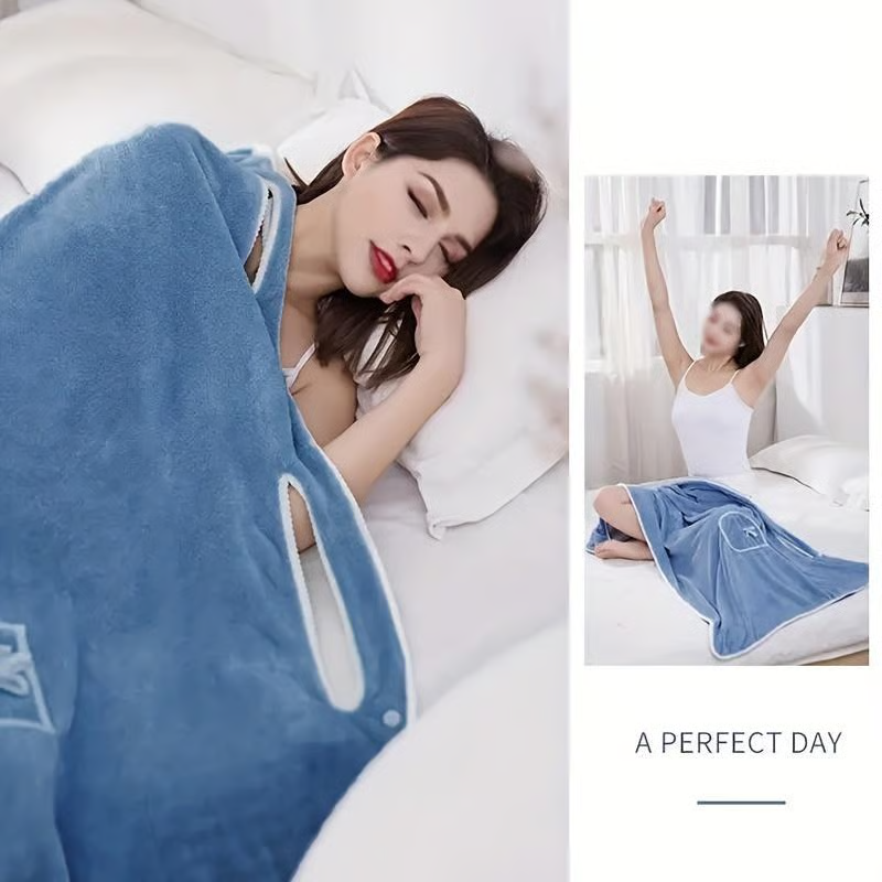 Plus Size Women's Wearable Shower Skirt