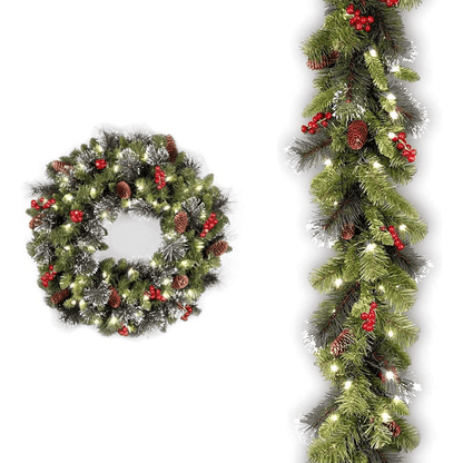 Early Bird Sale - Illuminated Christmas Wreath