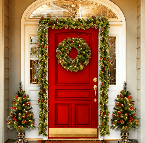 Early Bird Sale - Illuminated Christmas Wreath