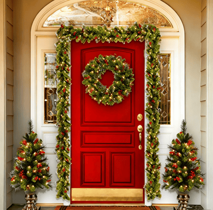 Early Bird Sale - Illuminated Christmas Wreath