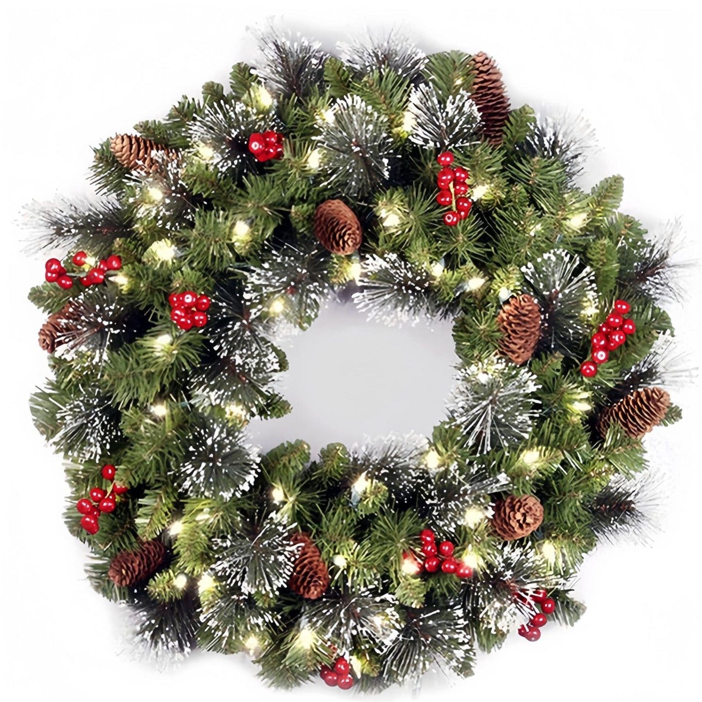 Early Bird Sale - Illuminated Christmas Wreath