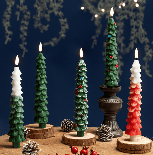 Xmas Promo 38% Off - Flamless Christmas Tree Candles