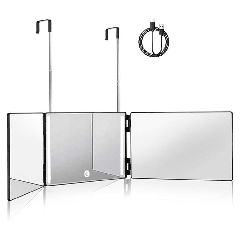 Limited Time Deal 26% OFF - 360° Viewing Mirror for Hair Cutting and Styling