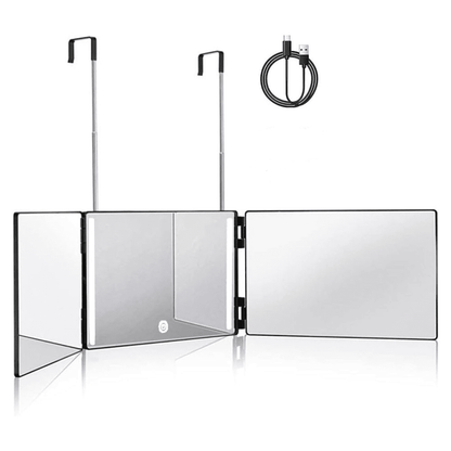 Limited Time Deal 26% OFF - 360° Viewing Mirror for Hair Cutting and Styling