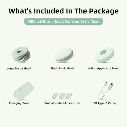 Early Bird Sale 45%OFF - 5-in-1 Electric Bath Brush