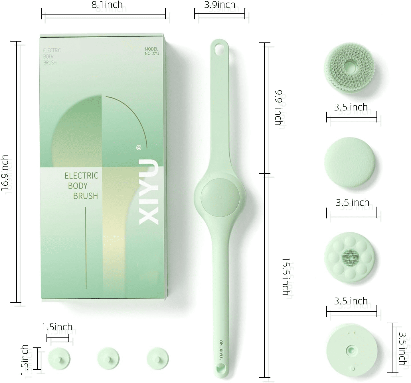 Early Bird Sale 45%OFF - 5-in-1 Electric Bath Brush