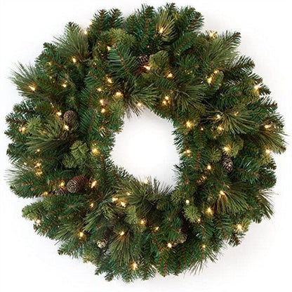 Early Bird Sale - Artificial Christmas Wreaths With Light