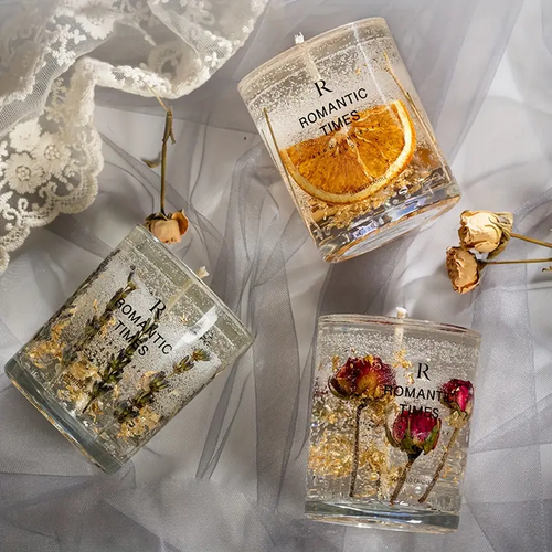 Romantic Times Jelly Candle