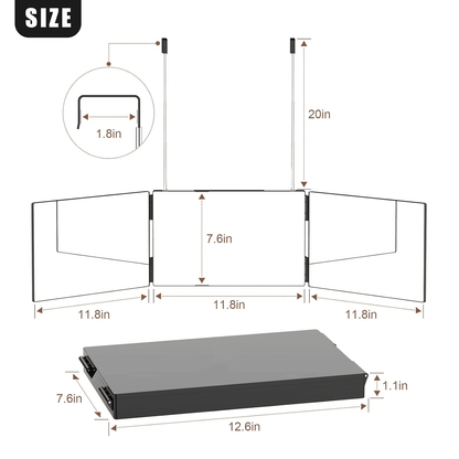 Limited Time Deal 26% OFF - 360° Viewing Mirror for Hair Cutting and Styling