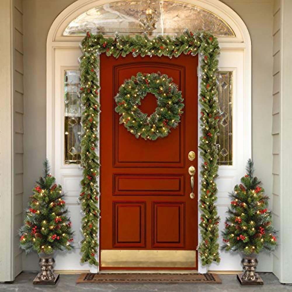 Early Bird Sale - Artificial Christmas Wreaths With Light