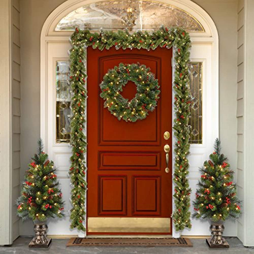 Early Bird Sale - Artificial Christmas Wreaths With Light